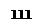 Text Box: 111